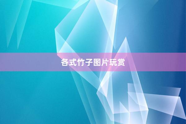 各式竹子图片玩赏